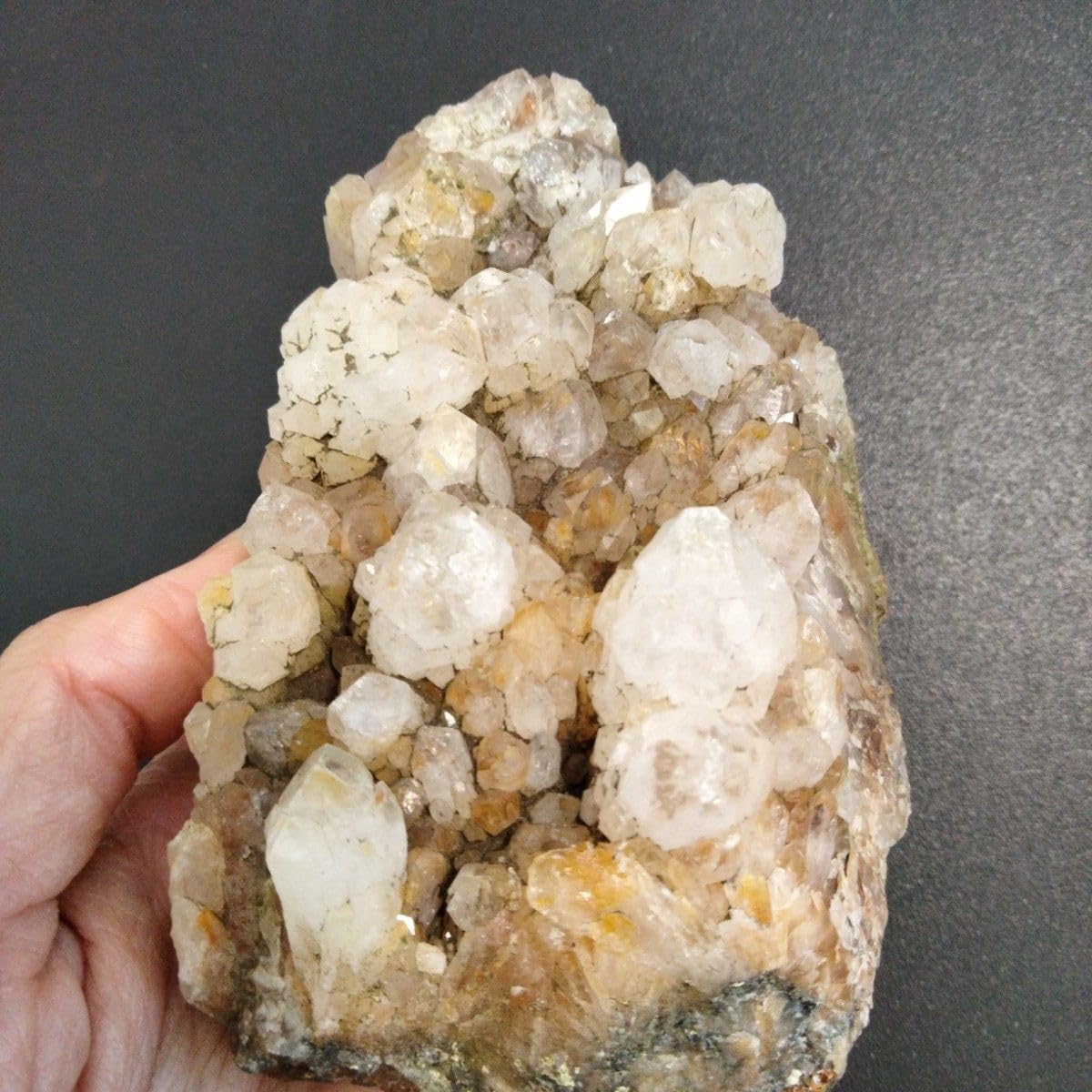 秋田県荒川鉱山天然水晶多頭水晶天然水晶透明度高い原石