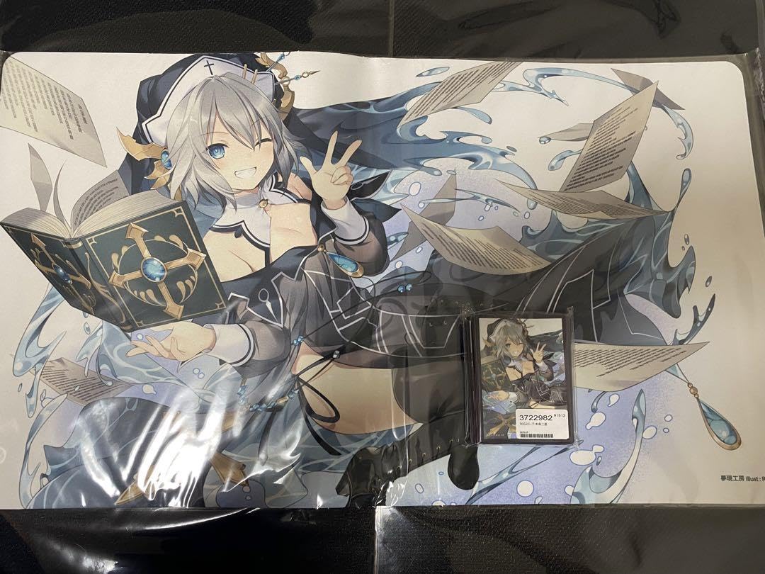 デート・ア・ライブ 本条二亜 スリーブ プレイマット セット 夢現工房