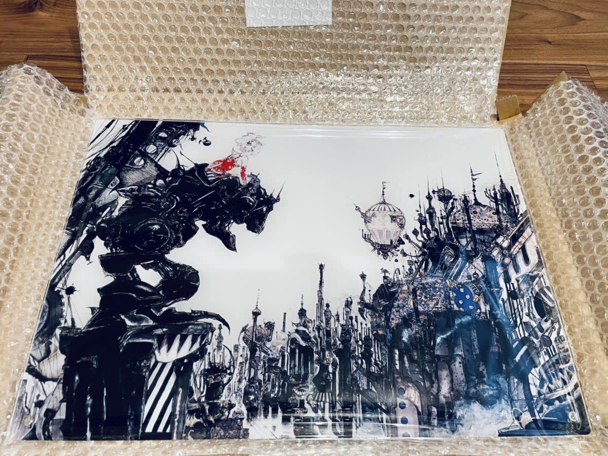 天野喜孝 FF6 「街」ジクレ 完全オーダー 版画 ティナ 魔導アーマー