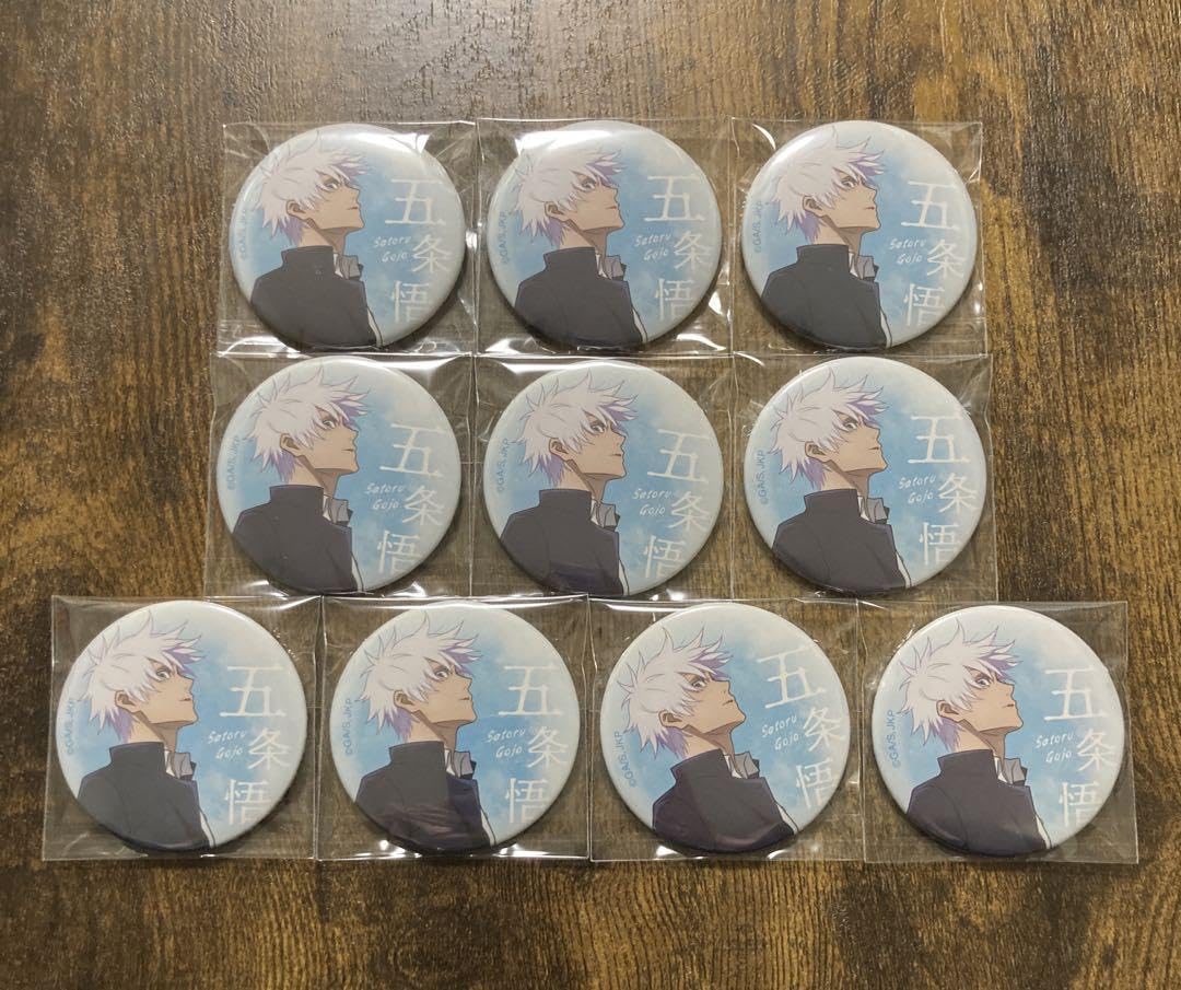 呪術廻戦 大交流展 渋谷事変 五条悟 缶バッジ アクスタ カード 全8