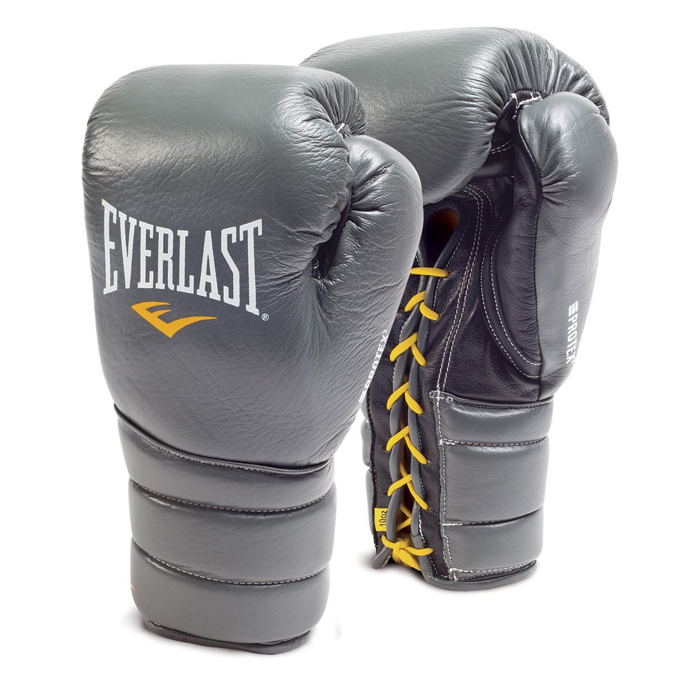 Everlast Protex3 ボクシンググローブ グレー 8オンス Everlast