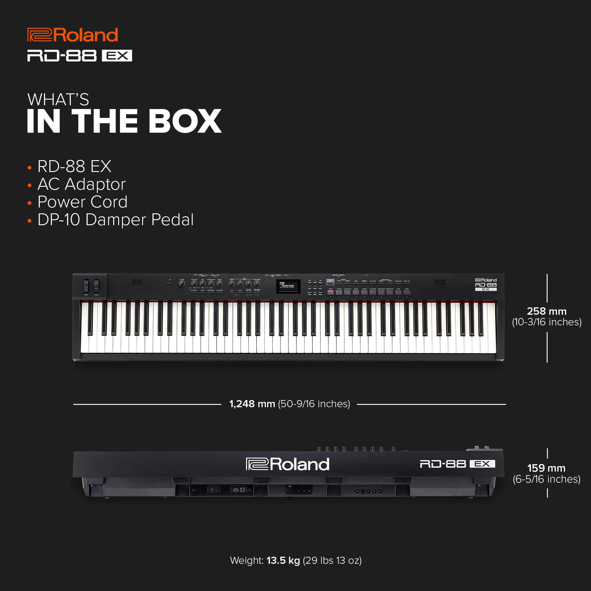 Amazon | 電子ピアノ ステージピアノ ローランド ROLAND RD-88EX Stage