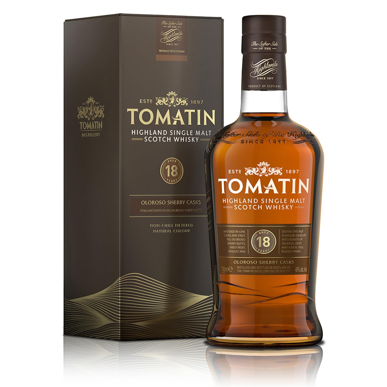 Amazon.co.jp: トマーティン 18年 [ ウイスキー イギリス 700ml