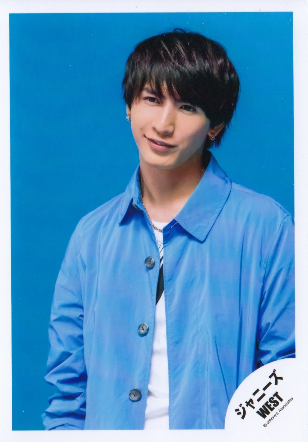 藤井流星 ジャニーズWEST WEST. 公式写真 ① ソロ 個人のみ 藤井流星