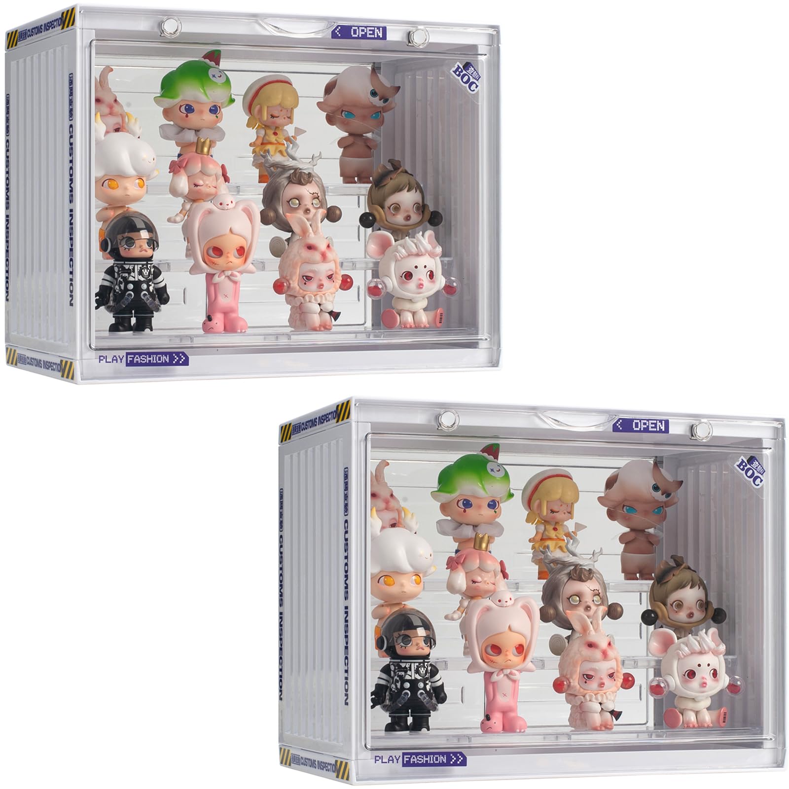 Amazon.com: Clear Display Case for Figures, 3 Tier Adjustable