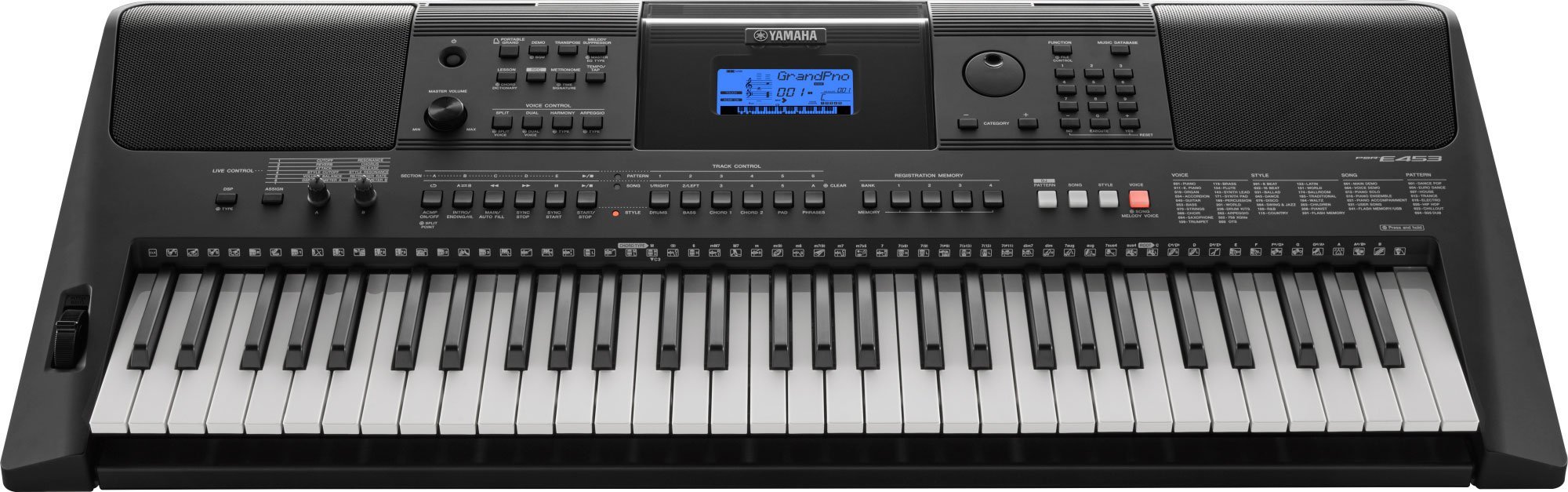 Amazon | ヤマハ YAMAHA PORTATONE ポータトーン 61鍵 PSR-E453 | 電子