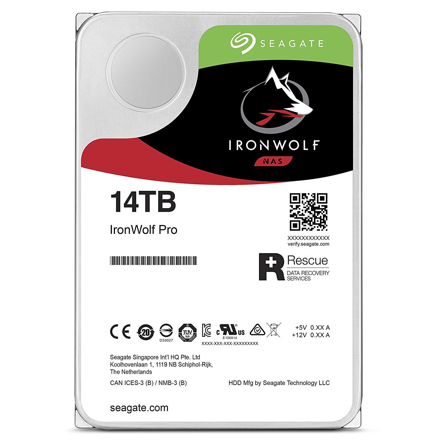 Amazon.com: Seagate IronWolf Pro 14 TB NAS RAID Internal Hard