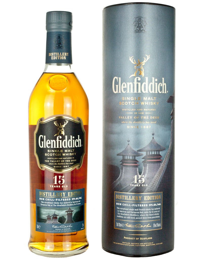 未開栓 Glenfiddich グレンフィディック 15年 ディスティラリー