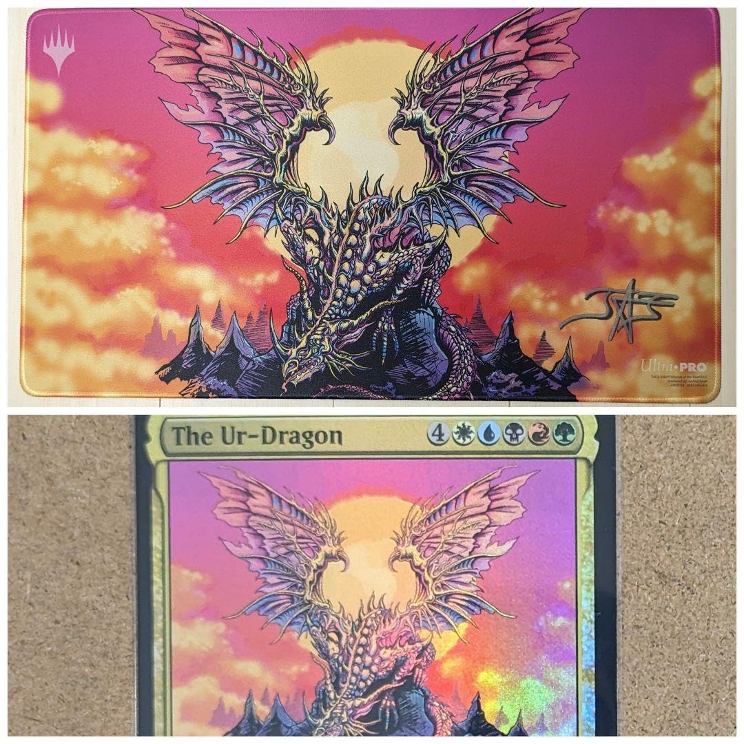 MTG】【プレイマット】《始祖ドラゴン/The Ur-Dragon》 Amazon.co.jp