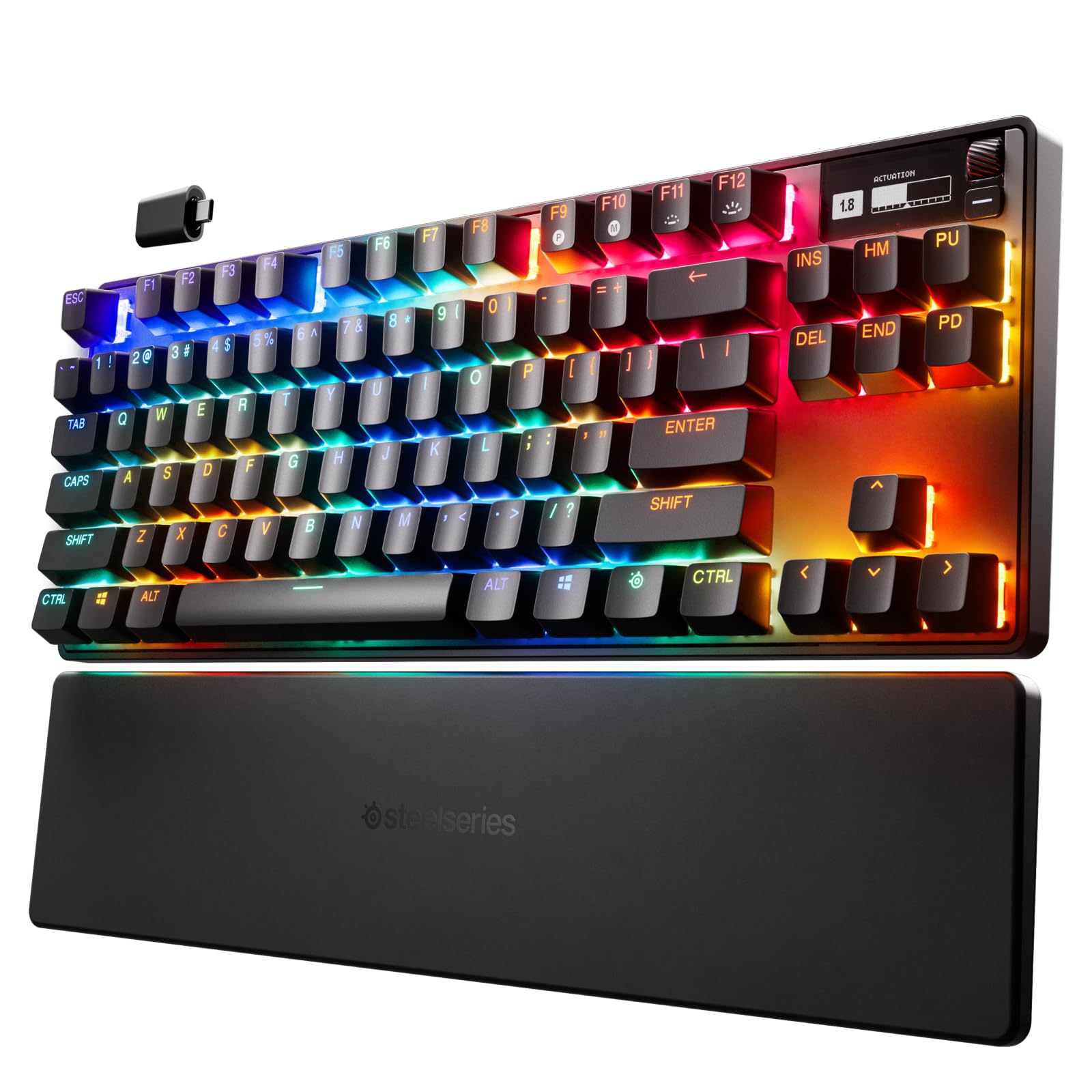 SteelSeries Clavier HyperMagnetic gaming Apex Pro TKL Wireless