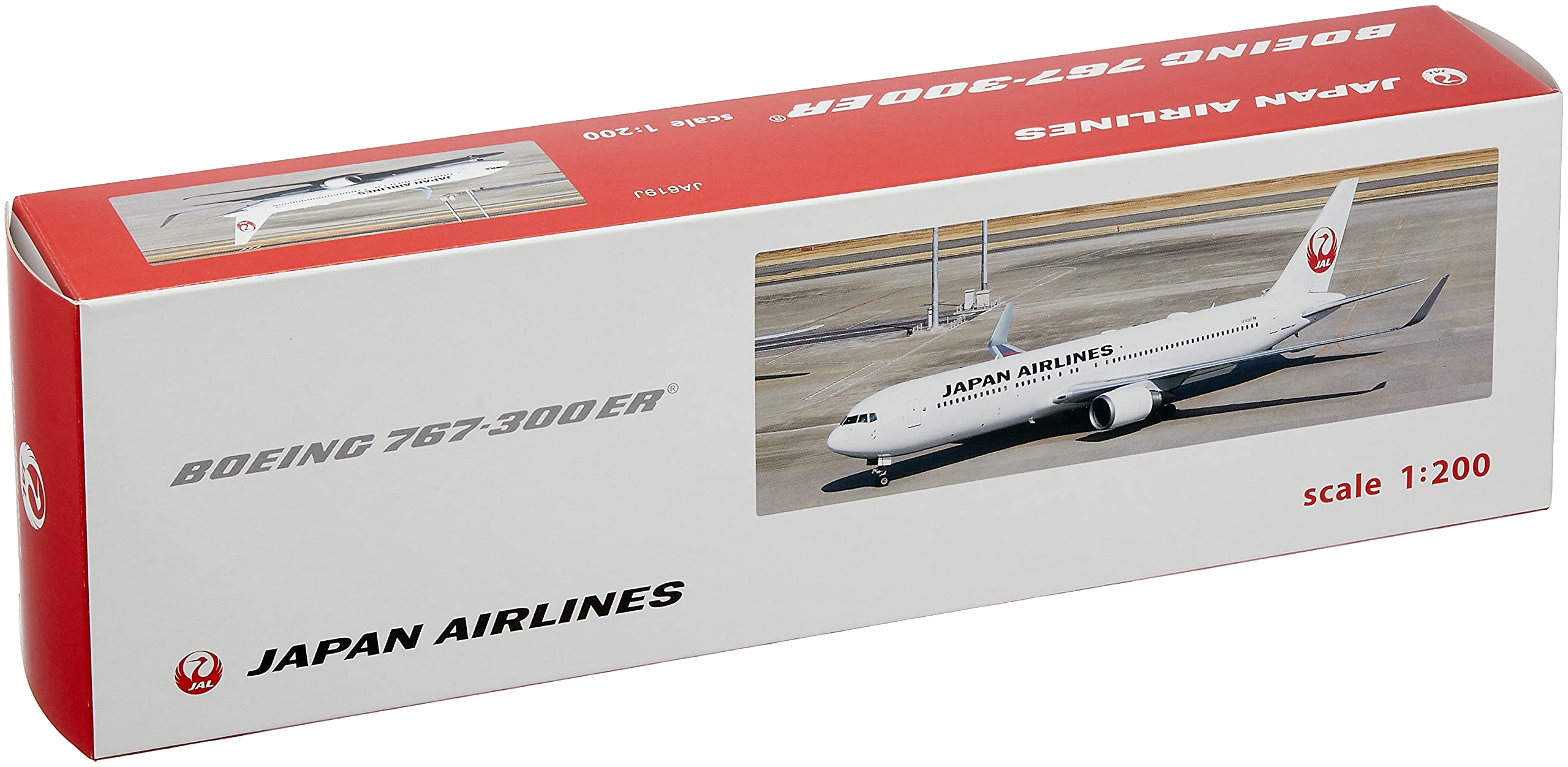 航空機・ヘリコプター JAL B767-300ER JA619J 1/200 航空機