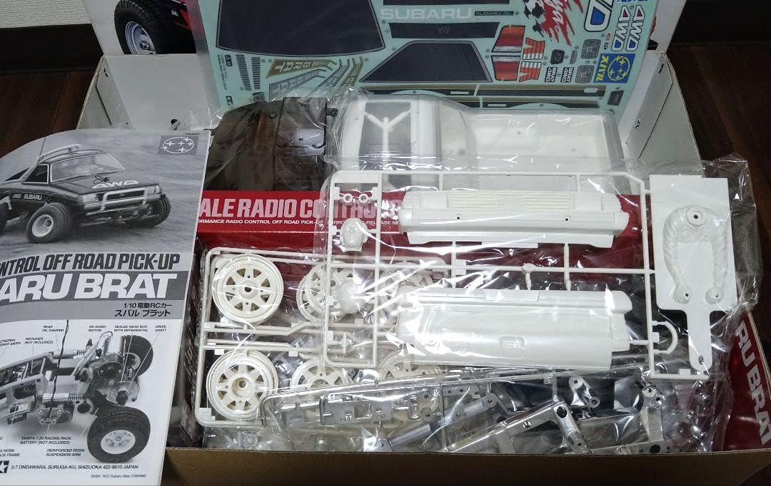 タミヤ 1/10 RC スバルブラット 再販初回限定メッキフレームver タミヤ