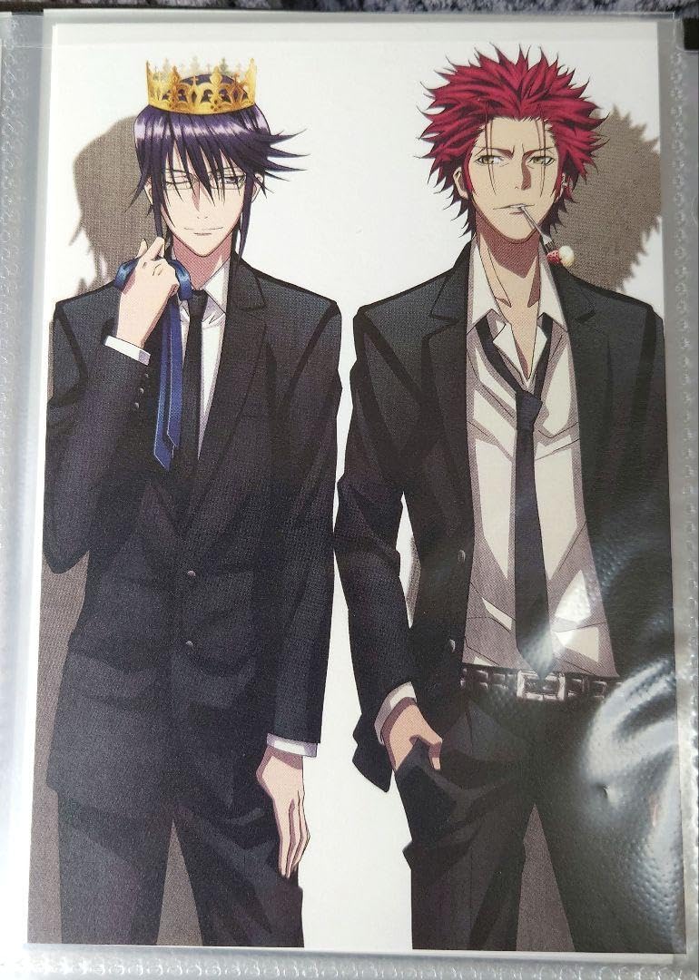 アニメK 周防尊 ラミネート加工ポスター アニメイト天王寺掲載 アニメK