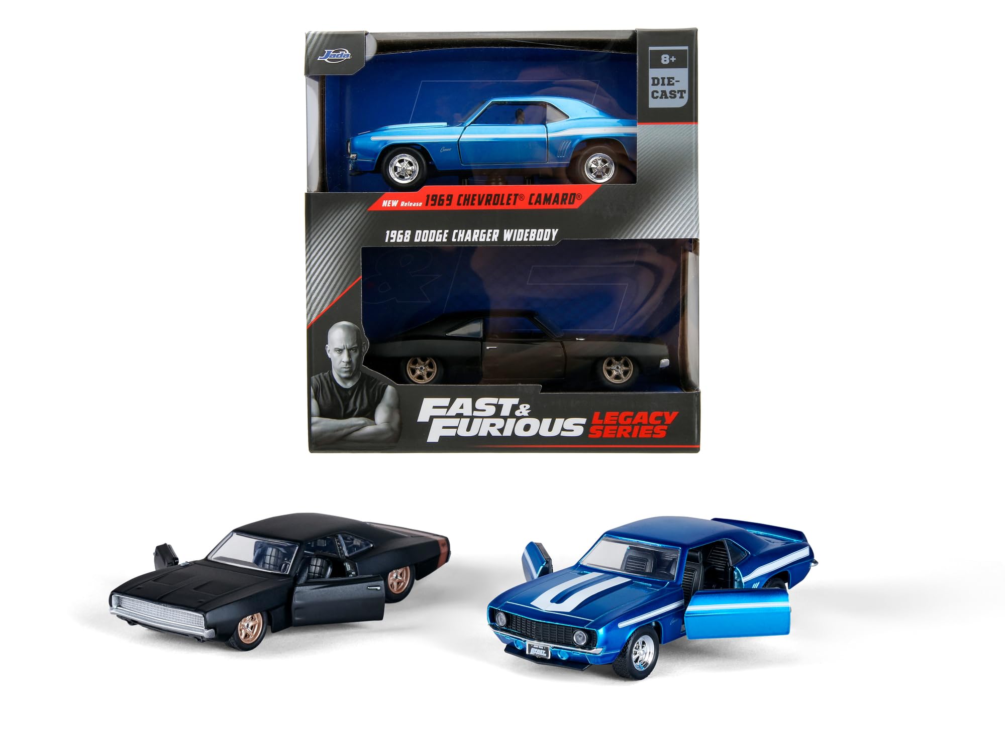 ミニカー FAST&FURIOUS Lancer vs Camaro ミニカー FAST&FURIOUS