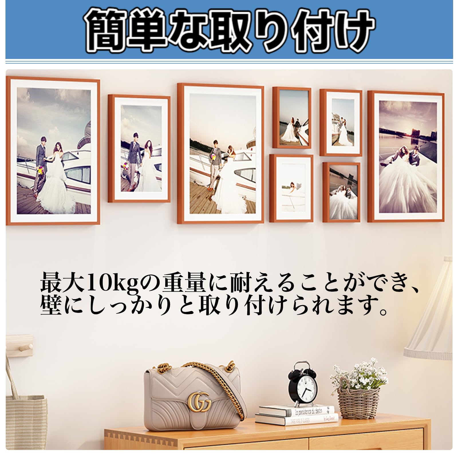Amazon | MAEXUS 額縁釘 20個入り壁掛けフック 画鋲 フック 賃貸