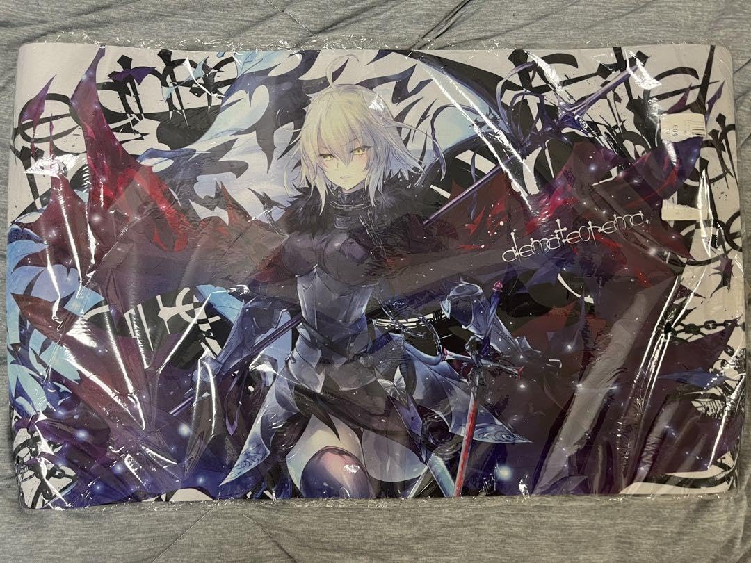 FGO ジャンヌオルタ デンジャラスビースト サイン入り プレイマット