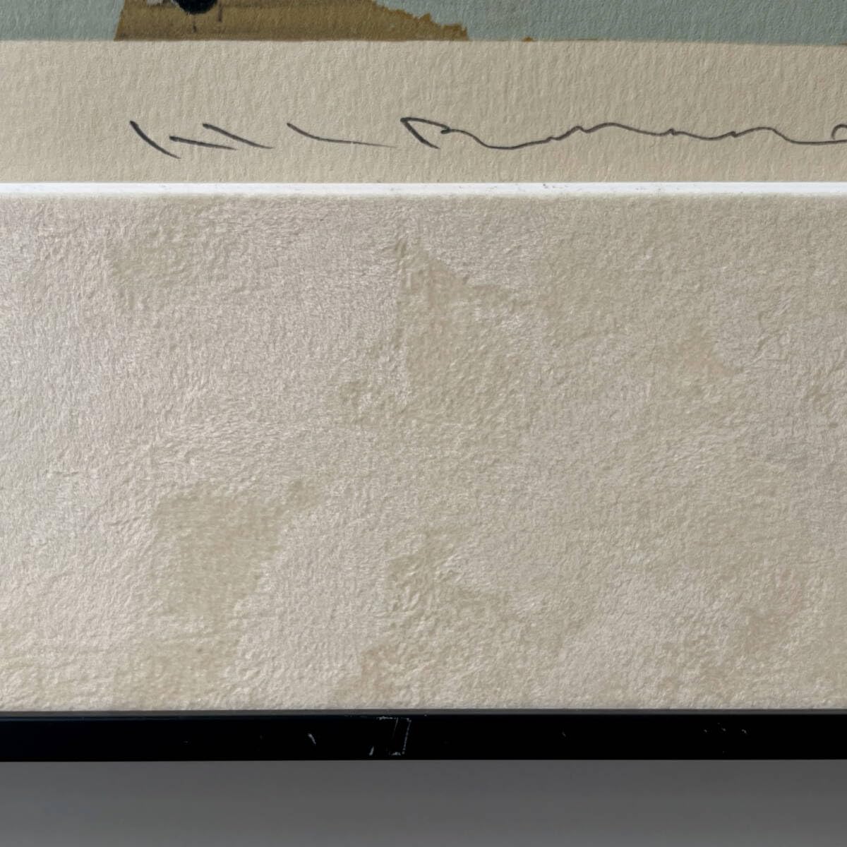 日比野克彦 リトグラフ 約87cm x 約66cm 日比野克彦 リトグラフ 約87cm