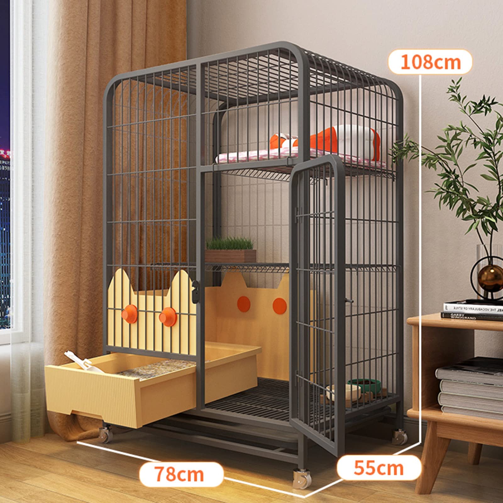 フェレット ケージ SANKO フェレットケージ 黒 | 三晃商会 SANKO