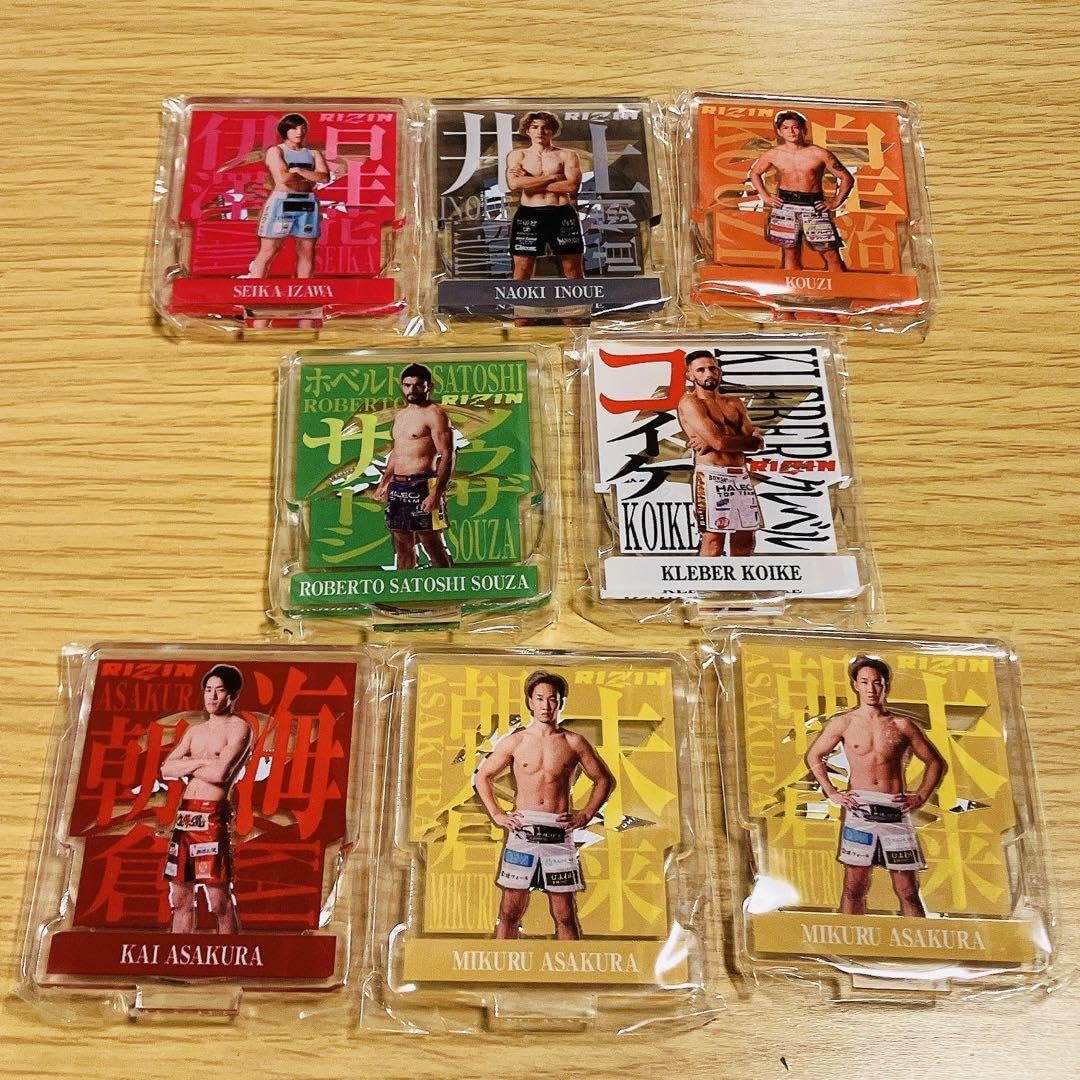 RIZIN 格闘家 アクリルスタンド RIZIN 格闘家 アクリルスタンド RIZIN