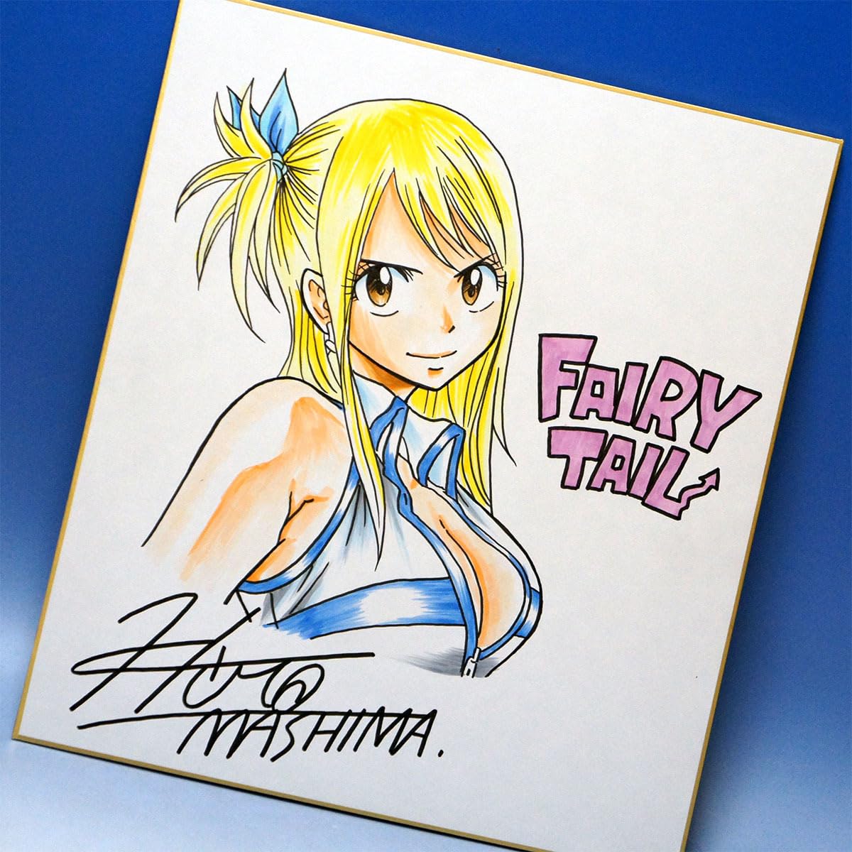 真島ヒロ先生 原画展 サイン入り版画 FAIRYTAIL フェアリーテイル 真島