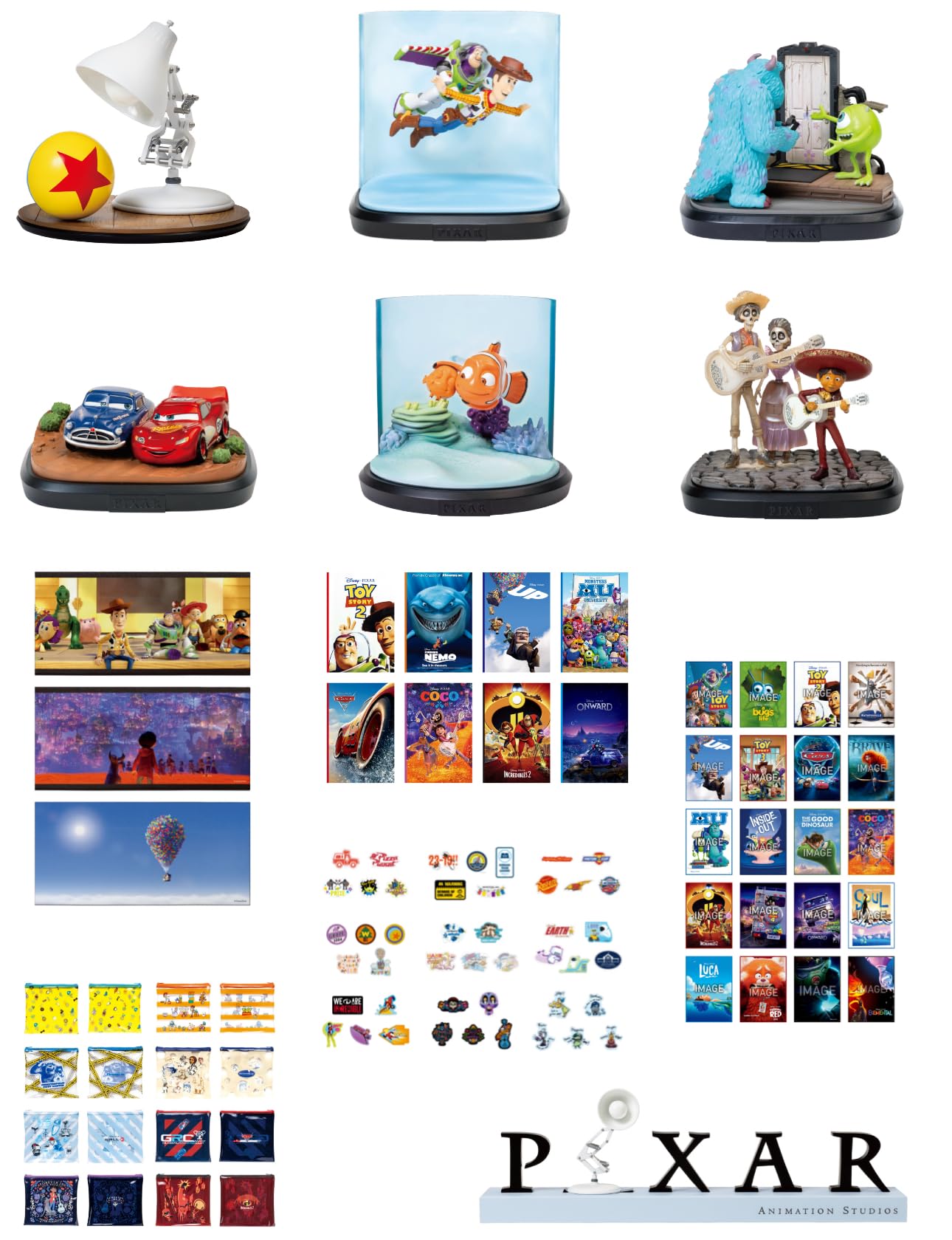 PIXAR 2025のHappyくじの1ロット Happyくじ / PIXAR 2025 - Happyくじ