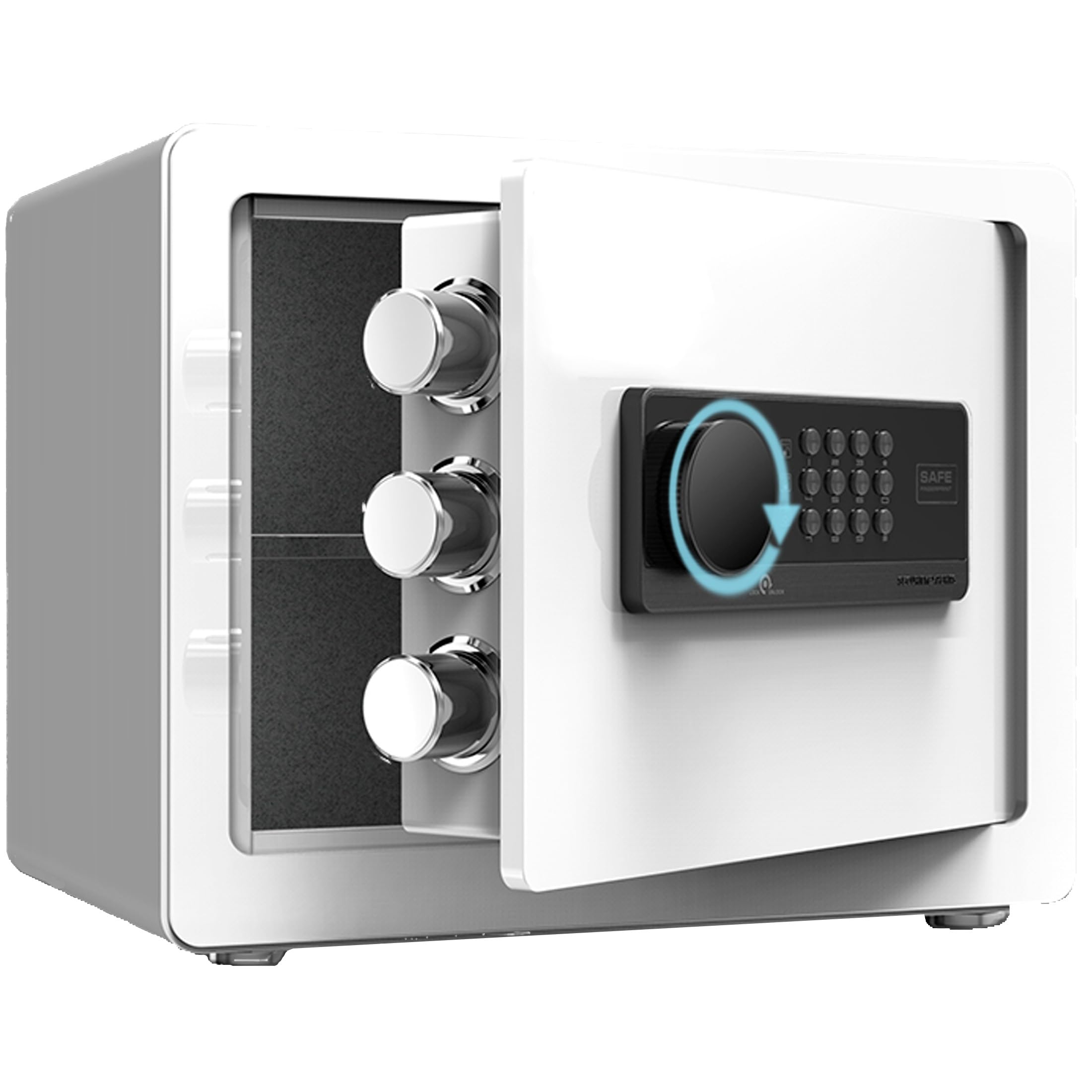 Amazon.co.jp: GIRGBE【強化版】家庭用 暗証番号 26L 金庫 床・壁に