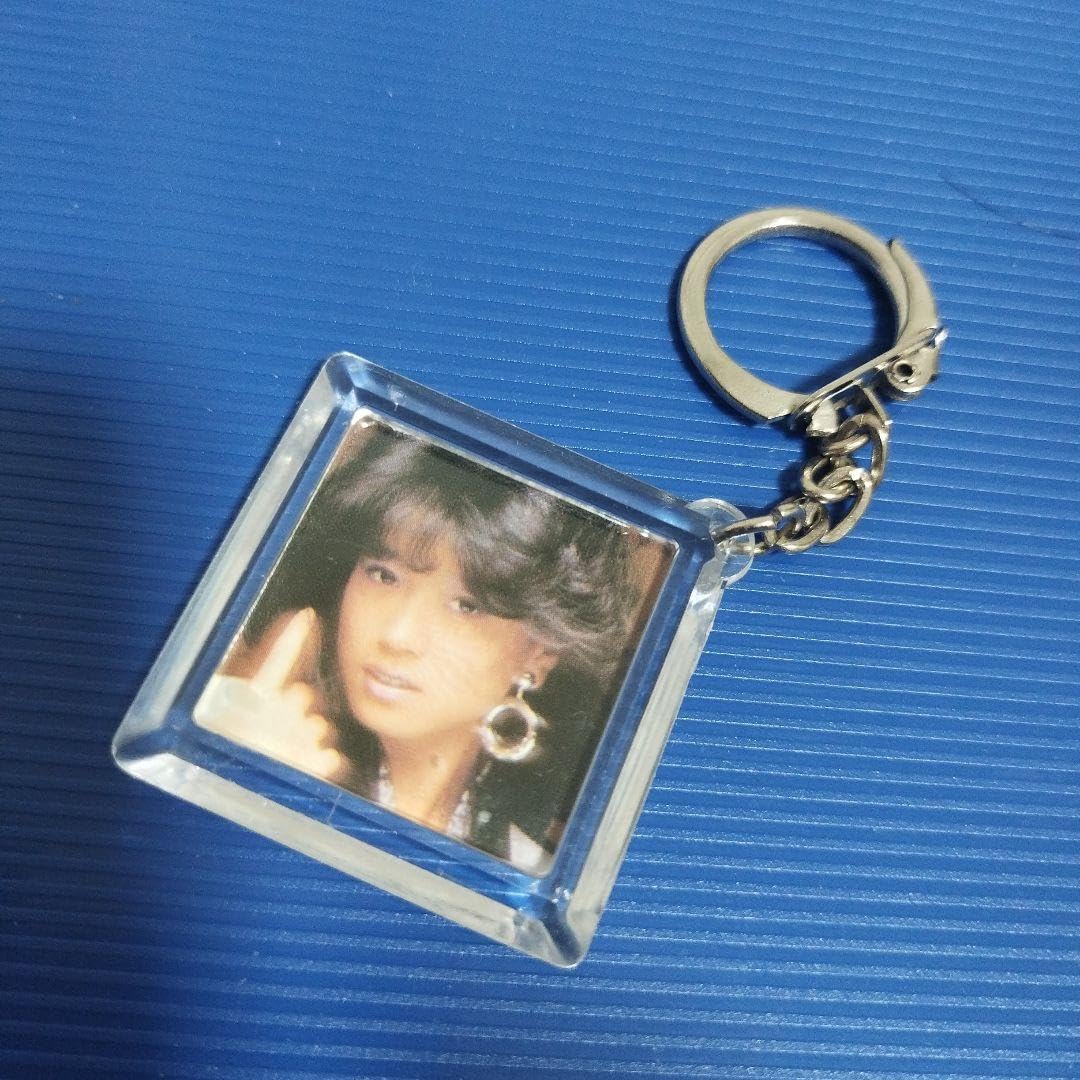 中森明菜 キーホルダー（希少） 中森明菜 免許証キーホルダー 希少