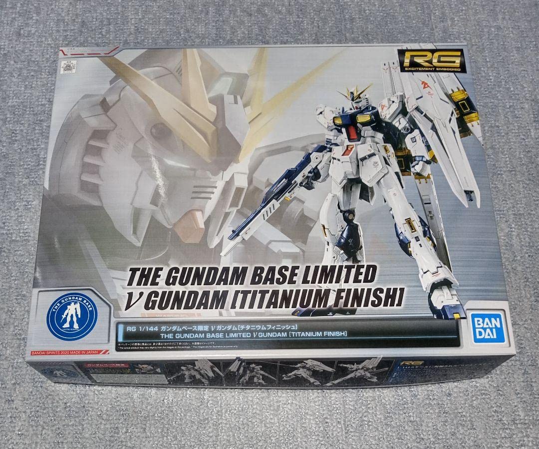 RG 1/144 ガンダムベース限定 νガンダム[チタニウムフィニッシュ]