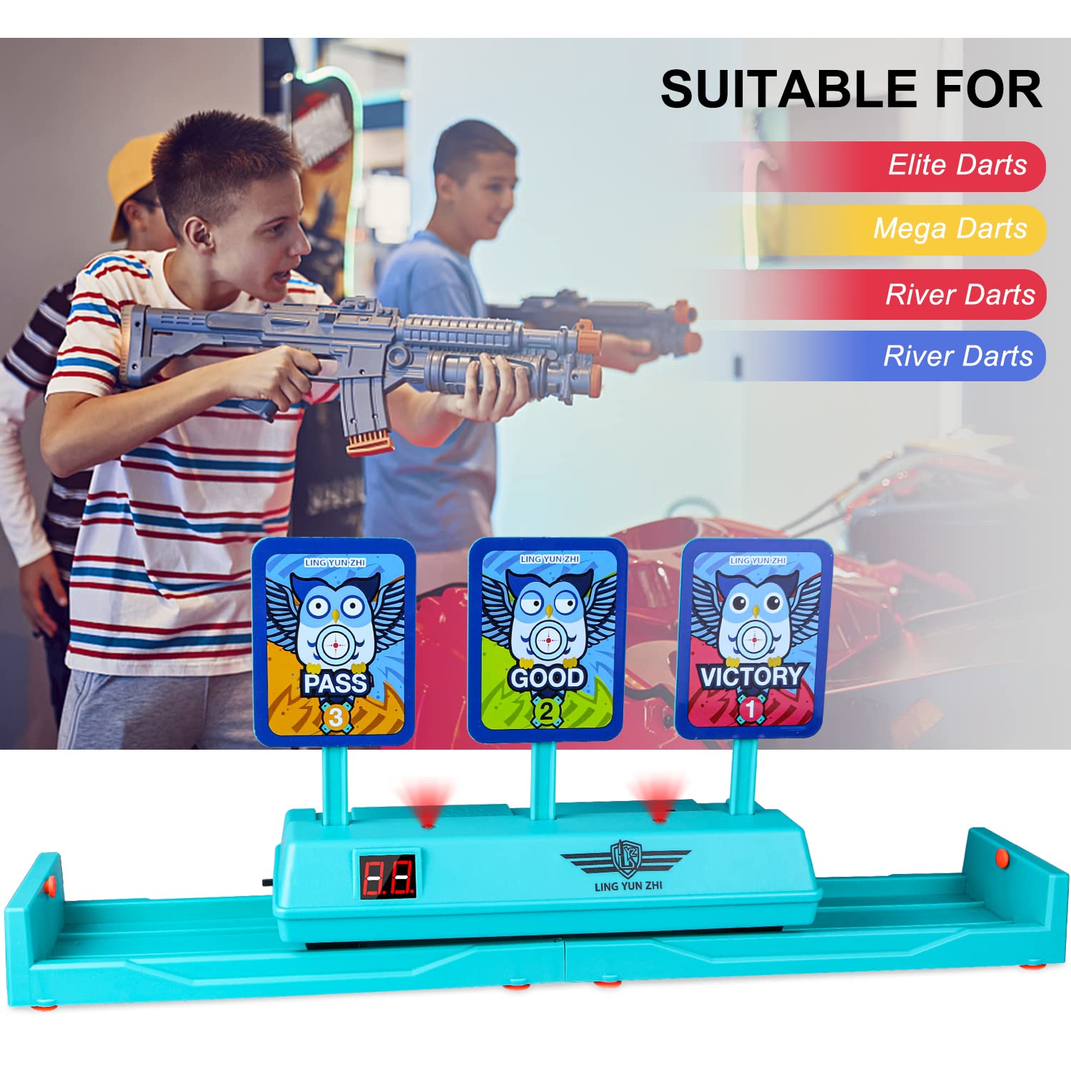 ❣️早い者勝ち❣️ デジタルシューティングターゲット ゲームトイ