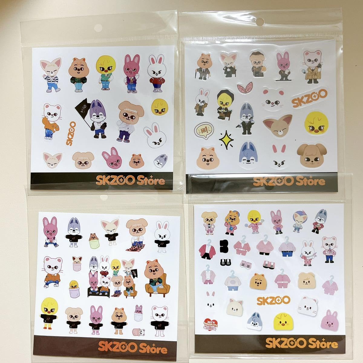 Stray Kids ステッカー Amazon.co.jp: 4シート Stray kids スキズ