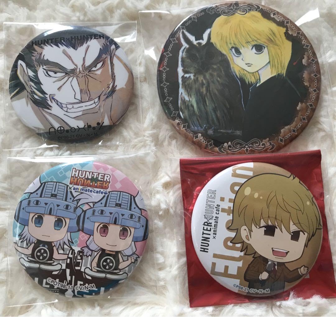 HUNTER×HUNTER ハンターハンター オールスター缶バッジ クラピカ