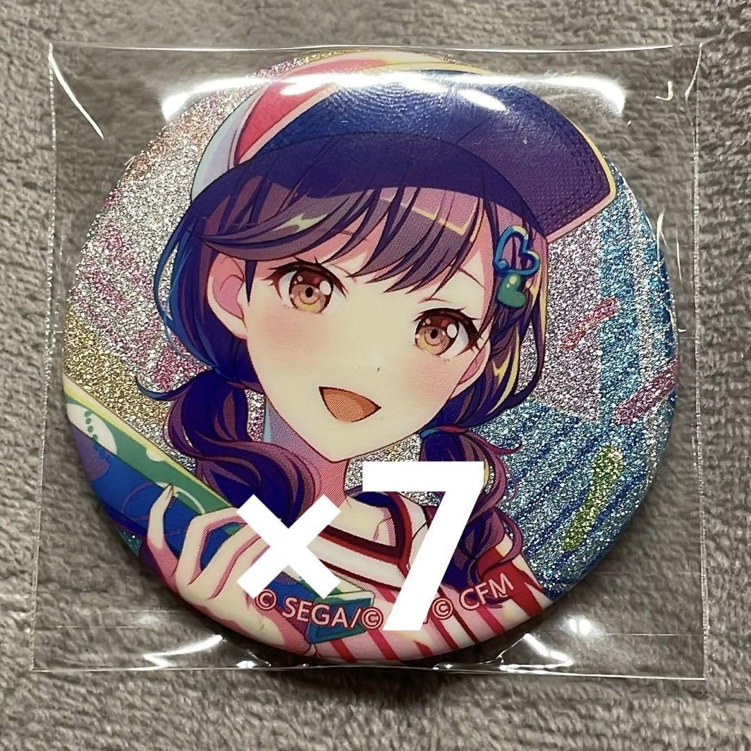 プロセカ 東雲絵名 グリッター缶バッジ アウトレット カラパレ 購入