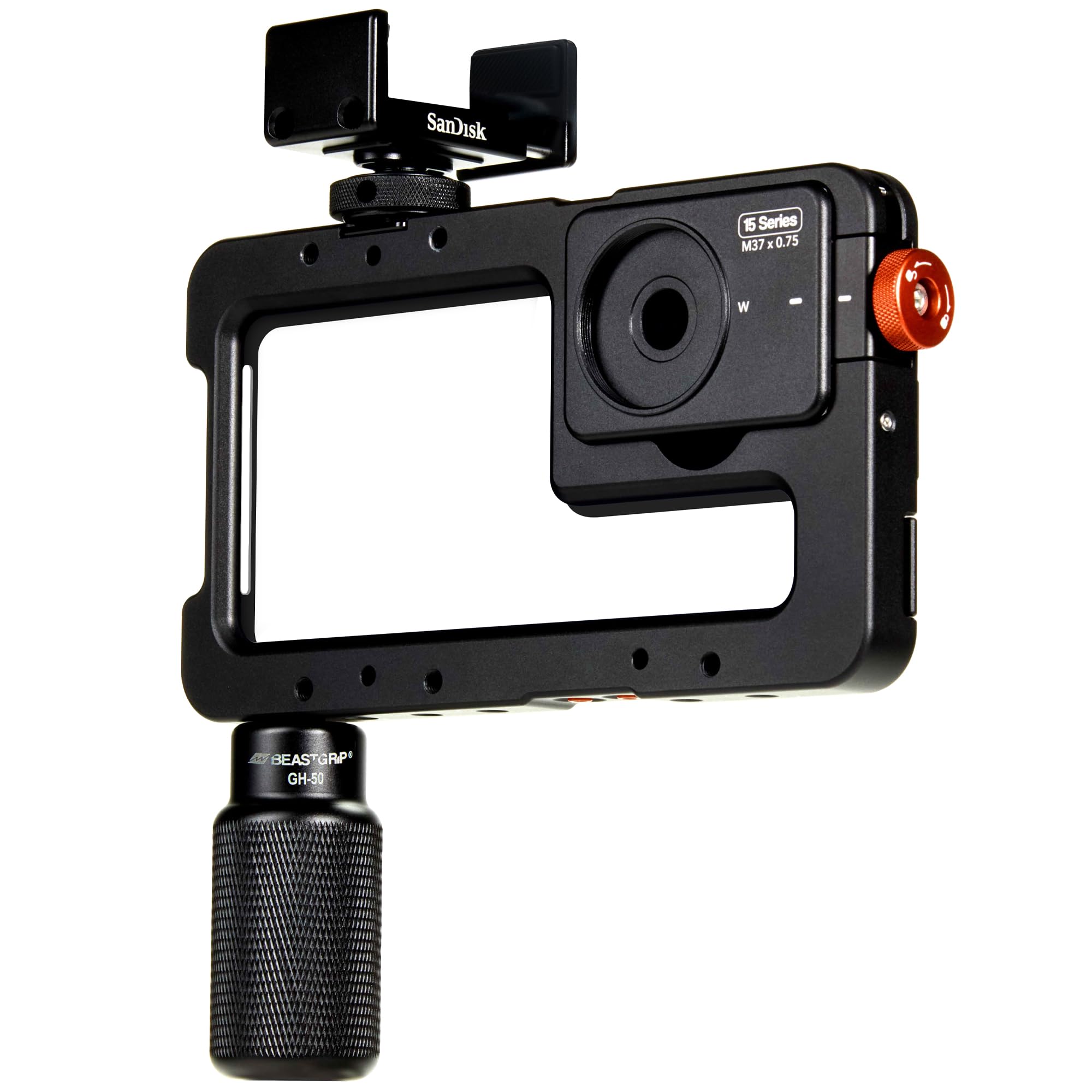 Amazon.com: BEASTGRIP x SanDisk Beastcage iPhone 15 Pro Max