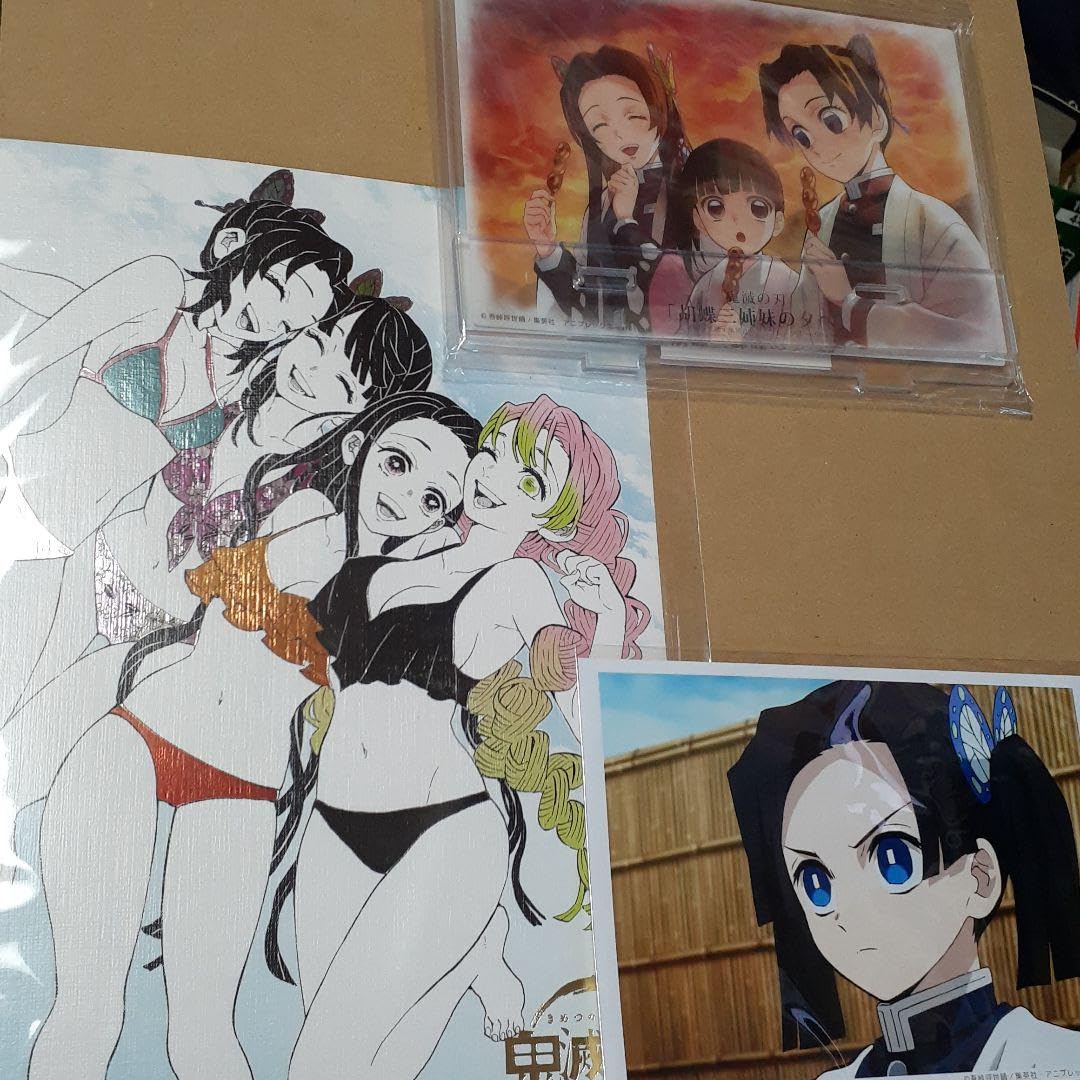 鬼滅の刃 胡蝶三姉妹の夕べ アクリルスタンド Amazon.co.jp: アクリル