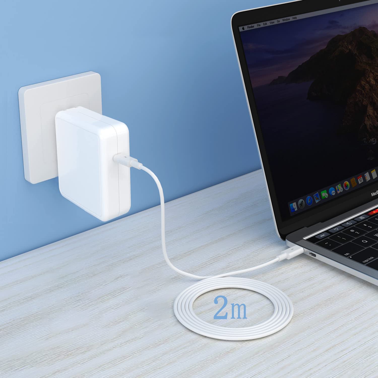 Amazon.co.jp: Junzhi 140W USB C 充電器 GaN採用 Macbook Air/Pro 13