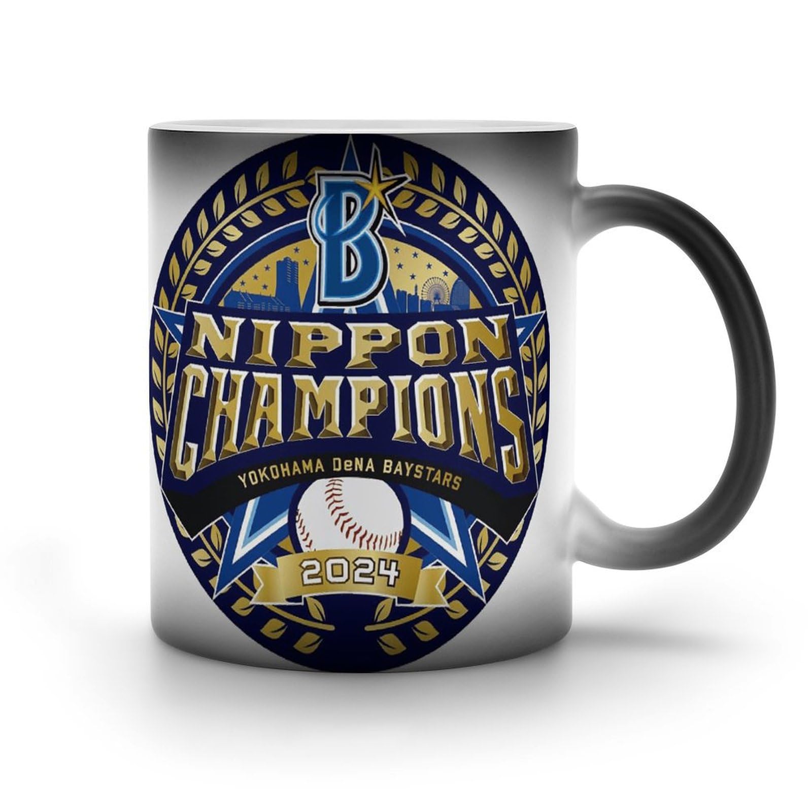 ベイスターズ ゴールドマグカップ 優勝記念ロゴ入り 日本一 DeNA 横浜