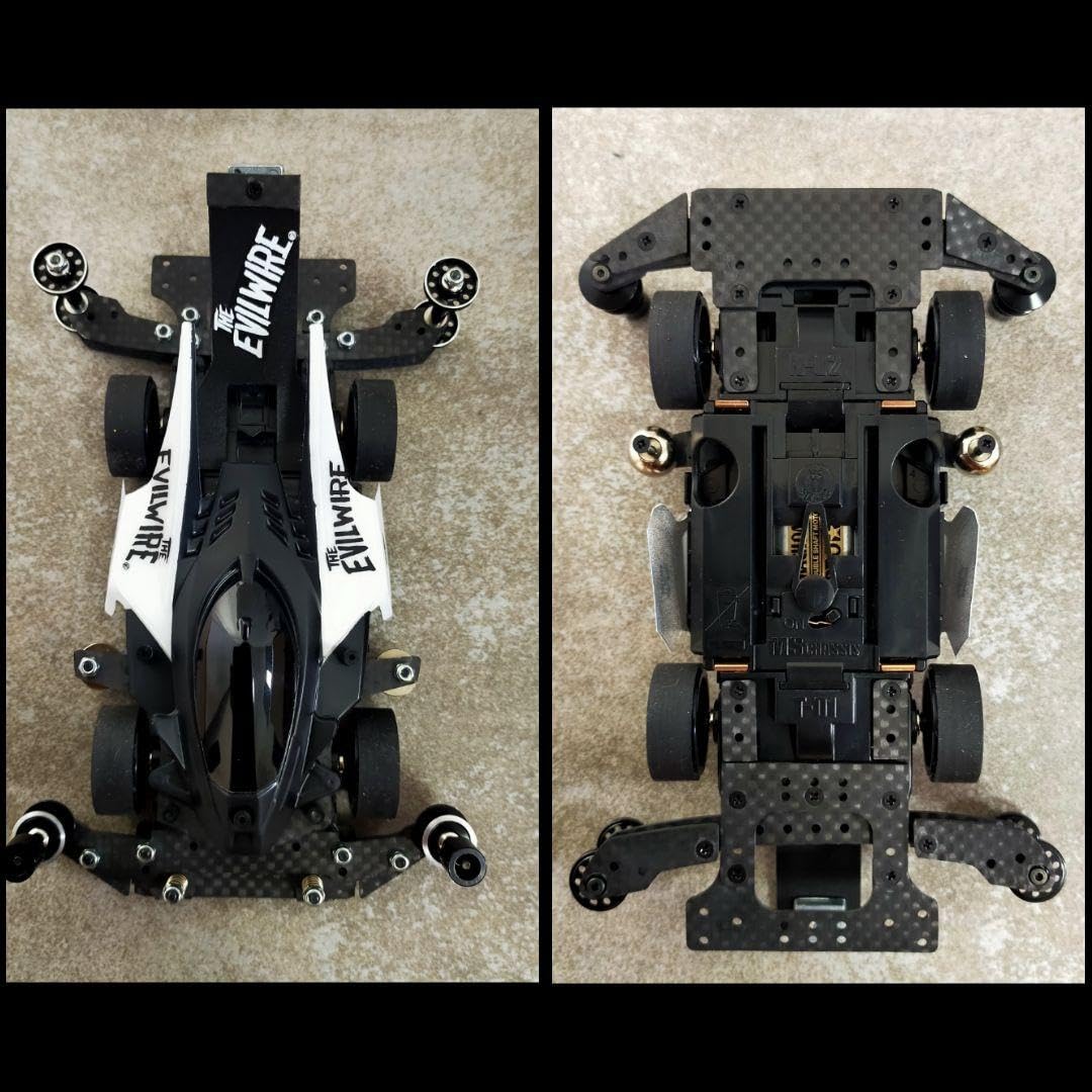 ミニ四駆 サンダーショットmk2 CNC加工カスタム MSフレキ 未走行② ミニ四