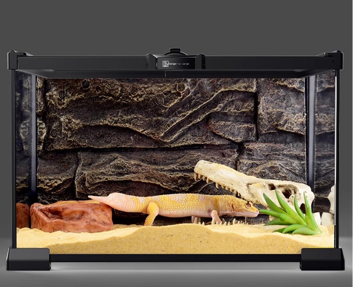 90x45x45cm爬虫類両生類飼育ケージ、組み立て式ガラス飼育ケージ卸販売