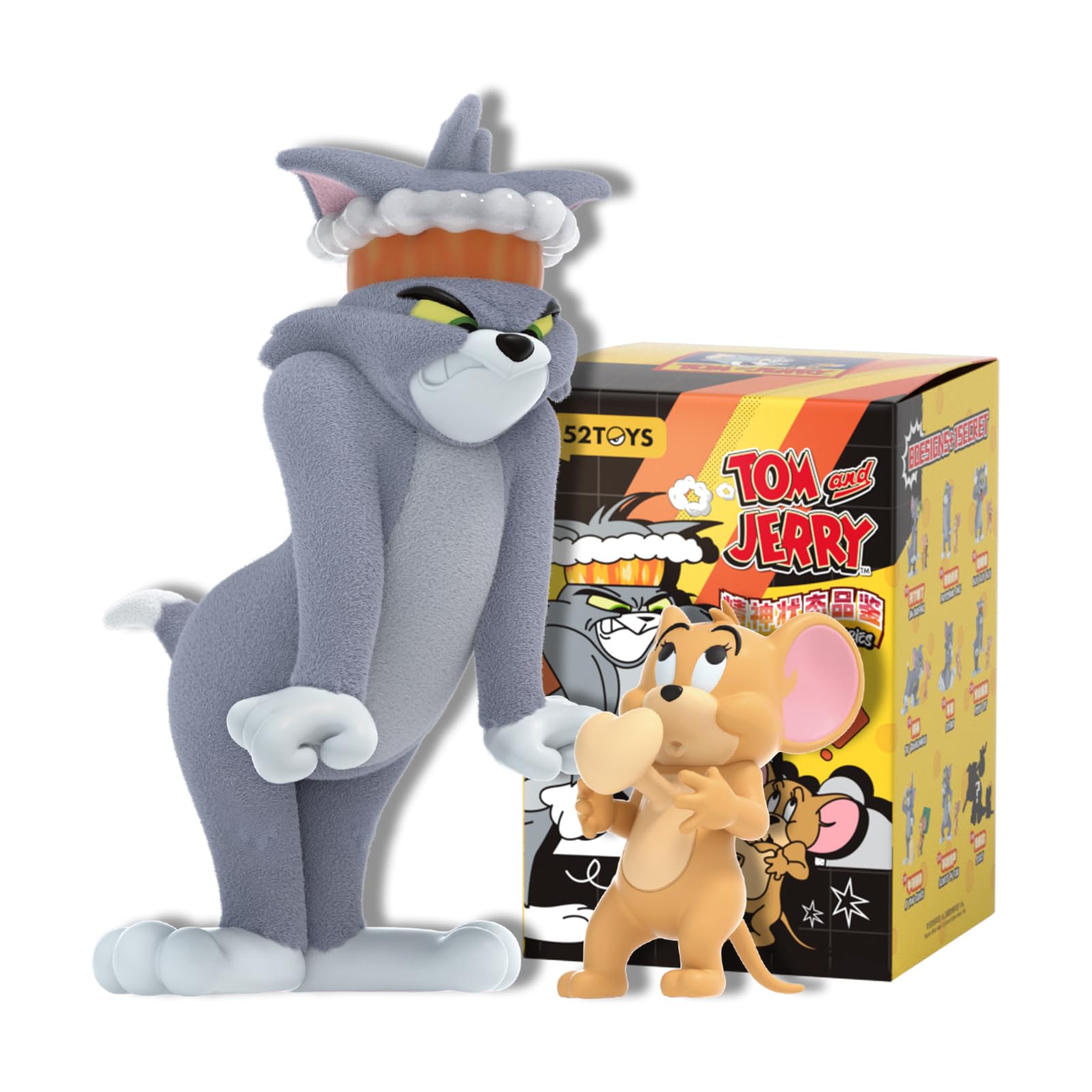 トムとジェリー キャラクターオブジェ Amazon | 52TOYS BLINDBOX TOM