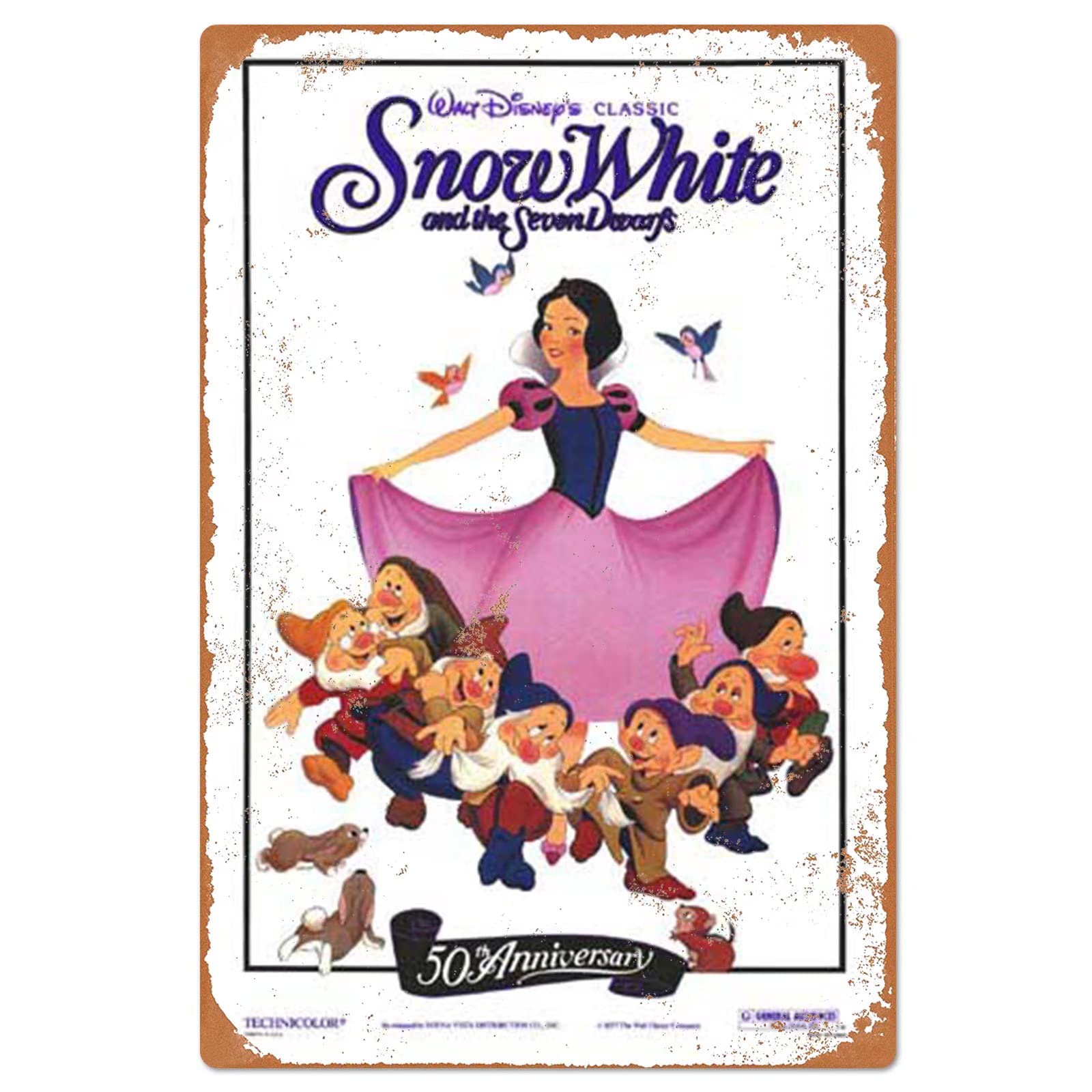 白雪姫 ディズニー ポスター MONDO BNG シルクスクリーン Amazon