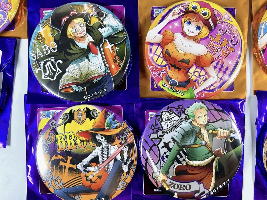 ワンピース 一番おみくじ 缶バッジ 京都限定 ブルック ワンピース 一番