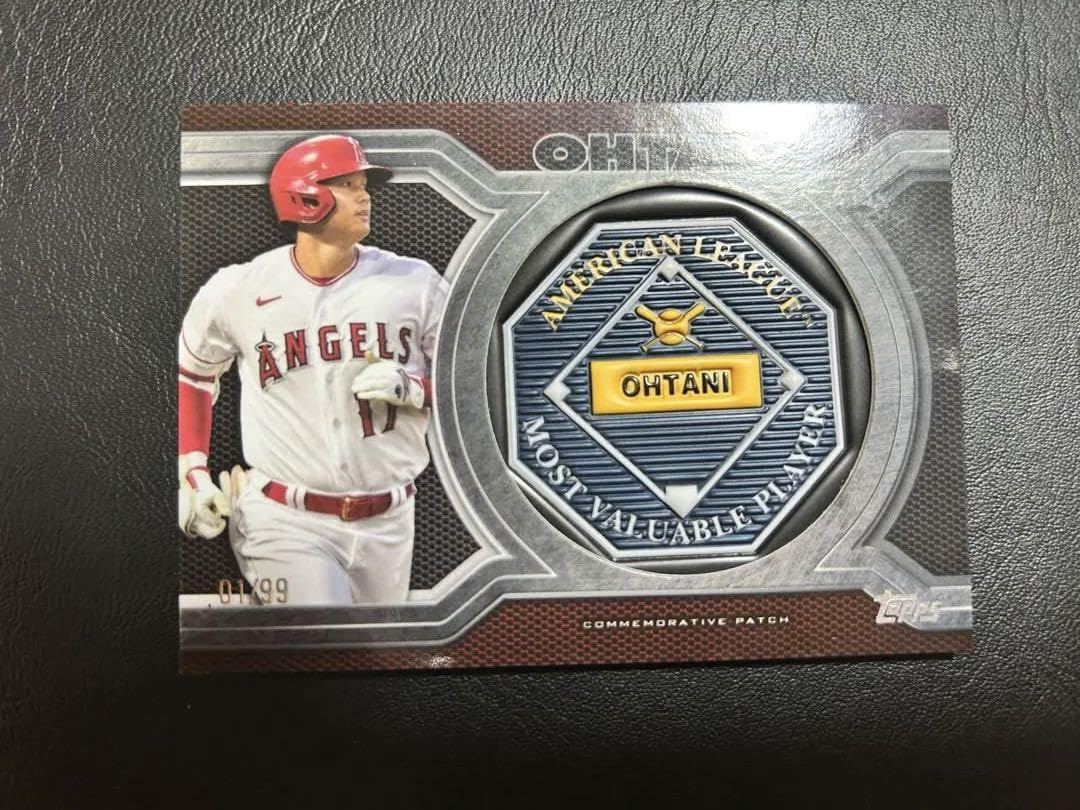 ◇MVP満票！◇大谷翔平 ア・リーグ初のシーズ記録達成！ 記念 カード