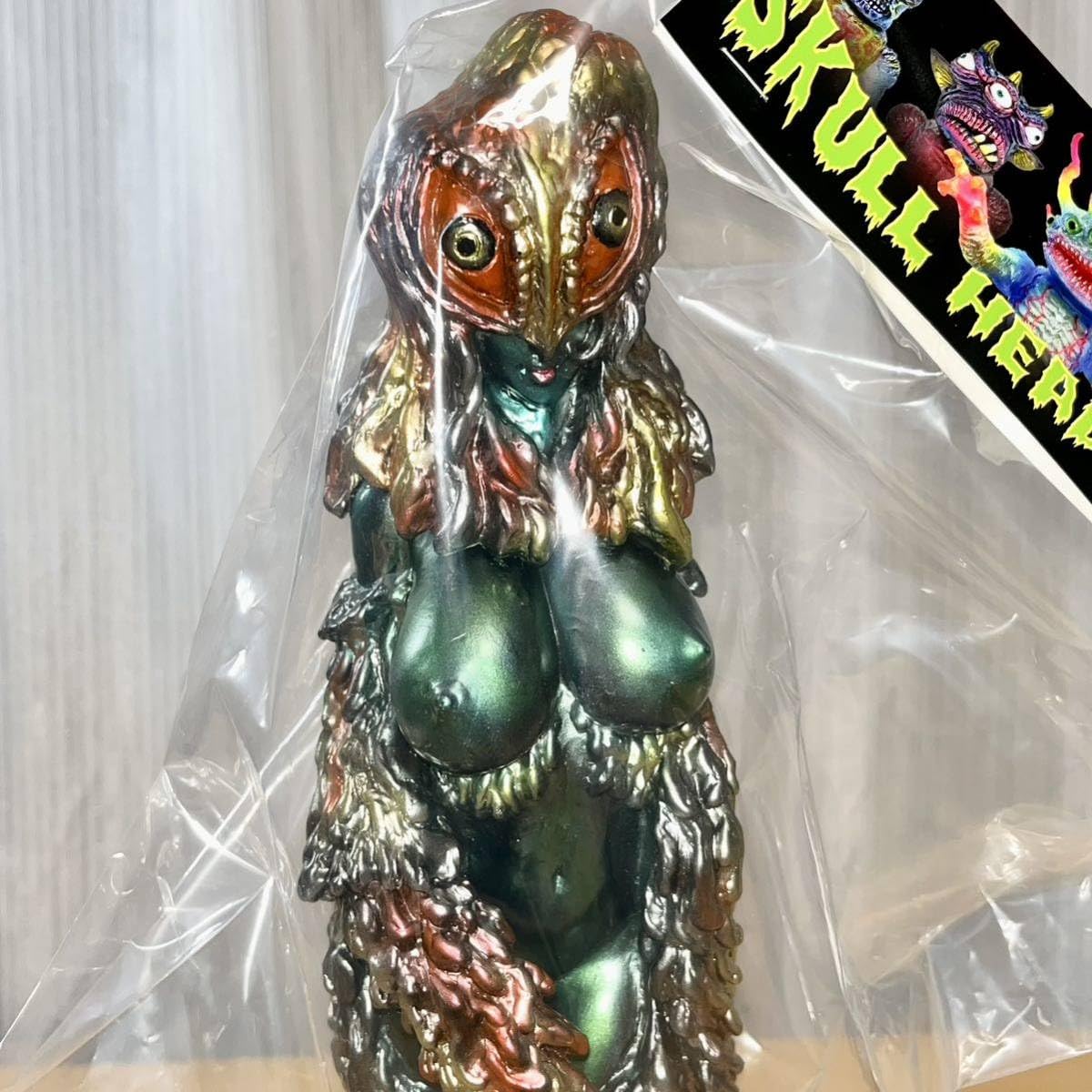 チェンソラー 1stカラー スカルヘッドバット マーミット ソフビ