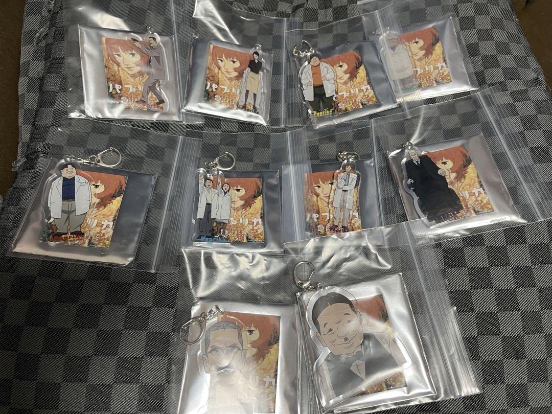 今敏パプリカクリアスタンドキーホルダー10点セット2