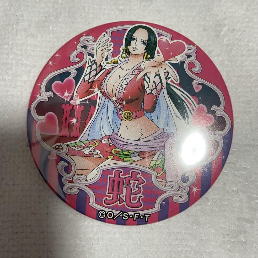 all faces 缶バッジ ONE PIECE ハンコック 未開封 all faces 缶バッジ