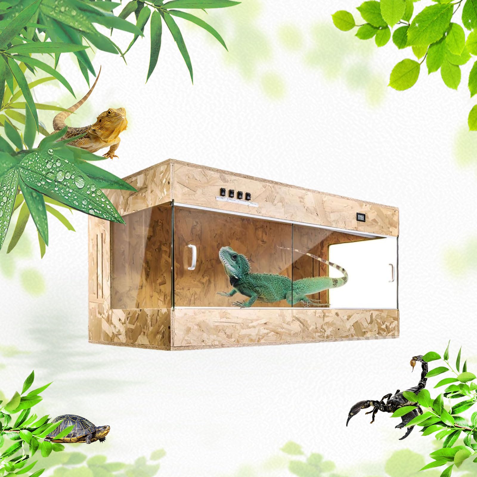 爬虫類ケージ 83×33×44㎝ ① 爬虫類ケージ 83×33×44