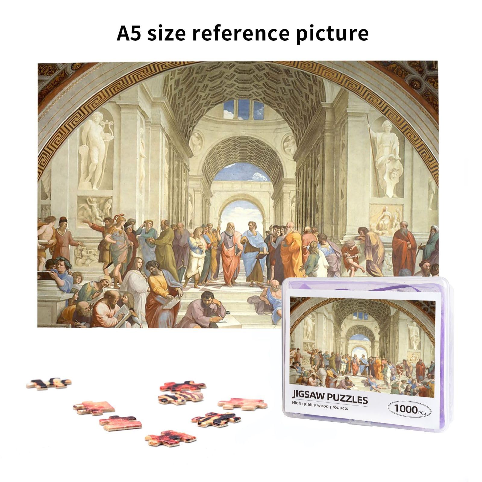 2014ピース ジグソーパズル ラファエロ アテネの学堂 2014ピース
