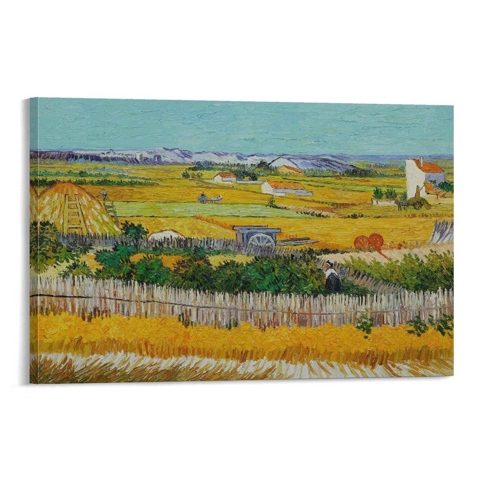 油絵 秋の収穫 Amazon.co.jp: Vincent Van Goghフィンセント・ファン