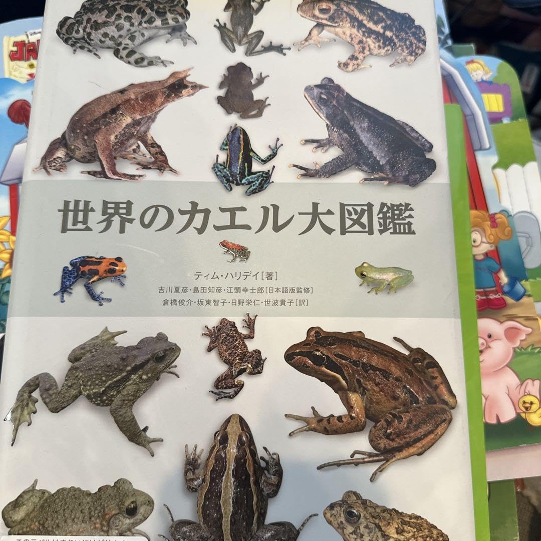 世界のカエル大図鑑 大型本 世界のカエル大図鑑 | ティム ハリデイ