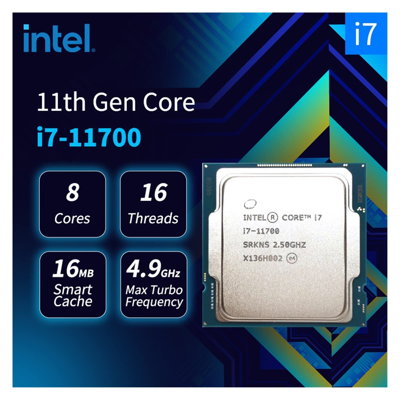 動作品】Intel Core i7-11700 11世代 CPU 動作確認済み インテル Core